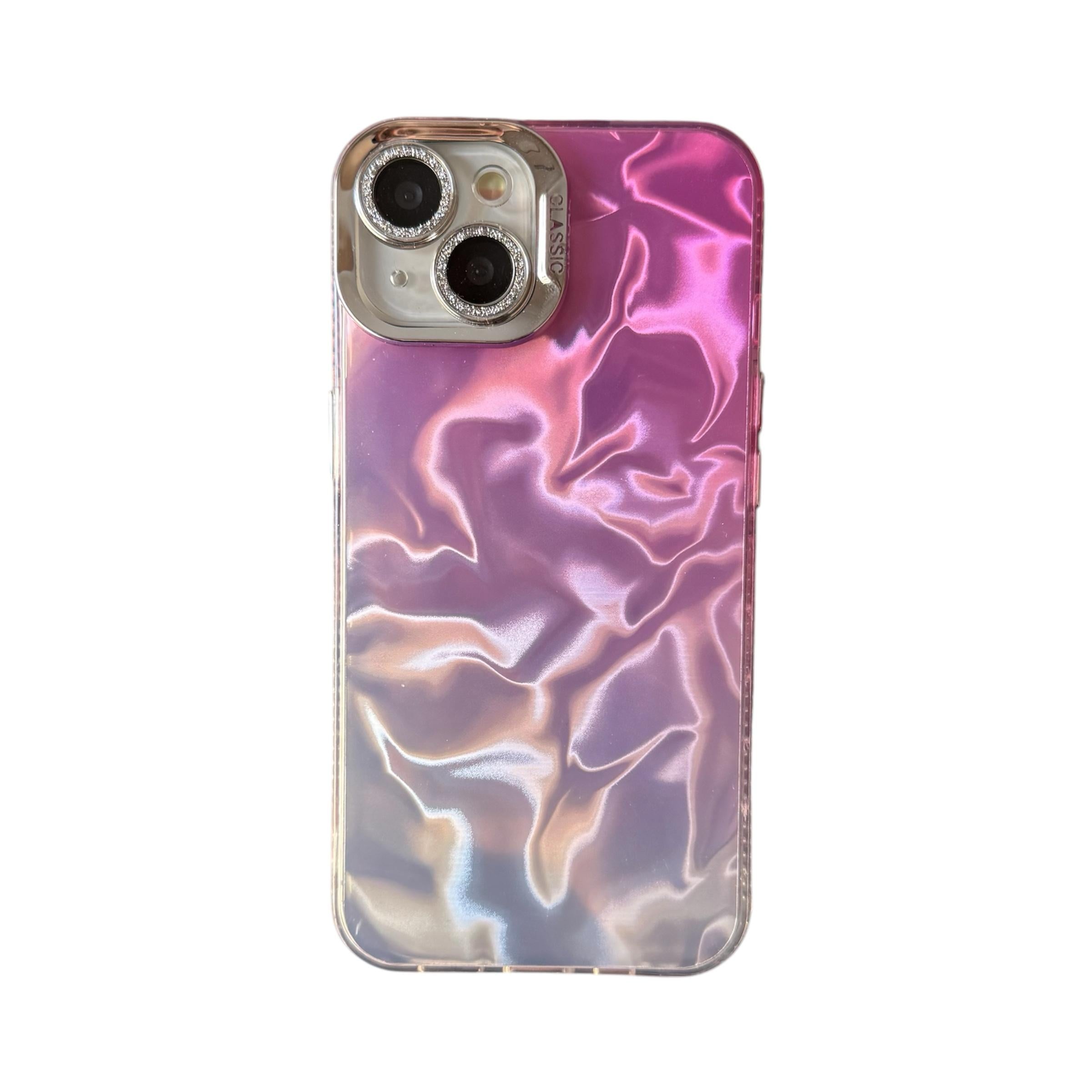 Techno Holographic Case with Built in Camera Lenses