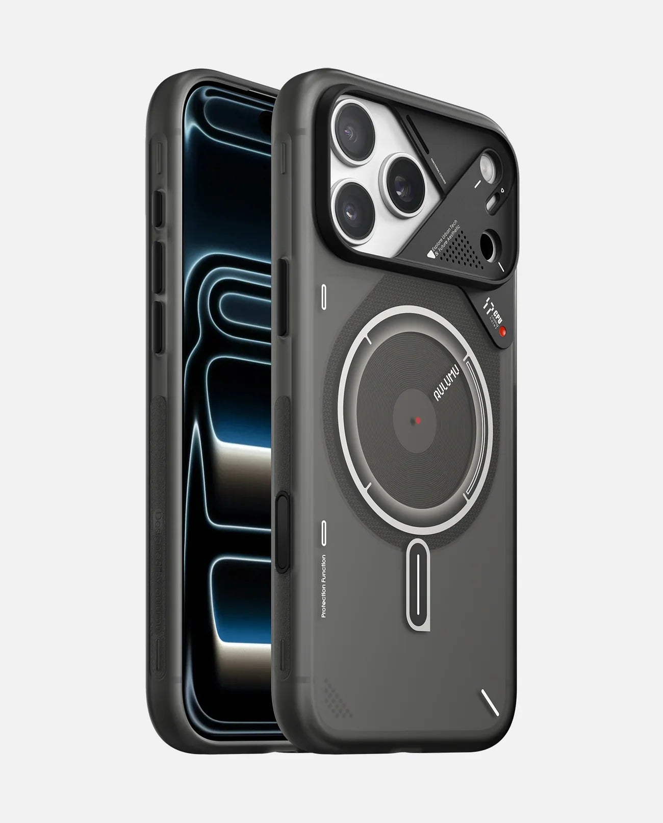 Aulumu A17 Frosted Case with MagSafe Compatible for iPhone 17 Pro Max