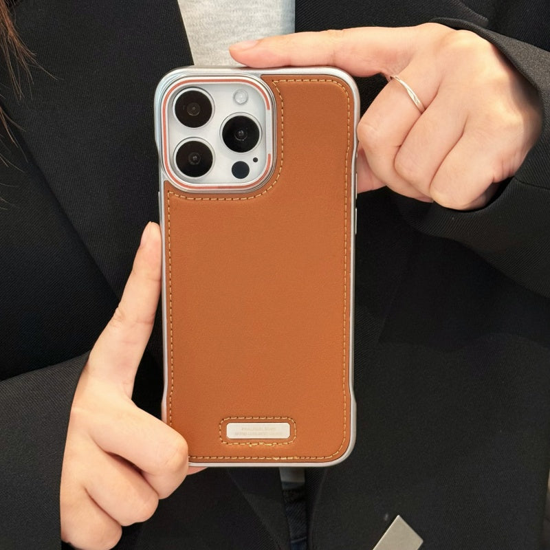 Classic Leather Luxury Suitable Ultrathin Frameless Leather case