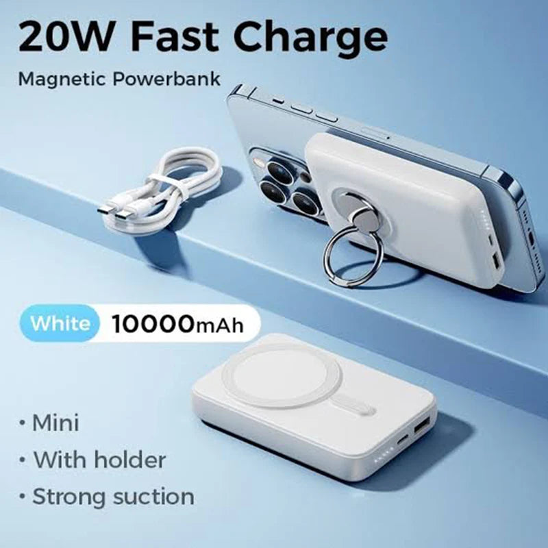JOYROOM JR-W050 20W Power Bank 10000mAh with Ring Holder