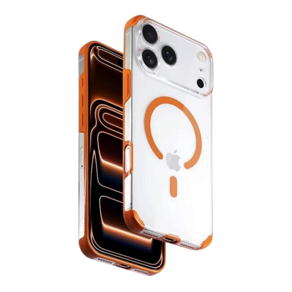HDD Slim MagSafe Ultra Thin Transparent Case for 17 Pro Max
