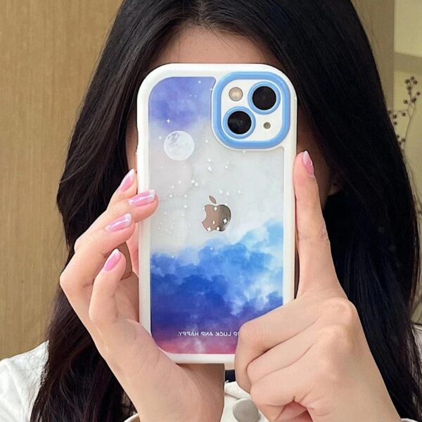 Glittery Rubber Case With Removable Sheet