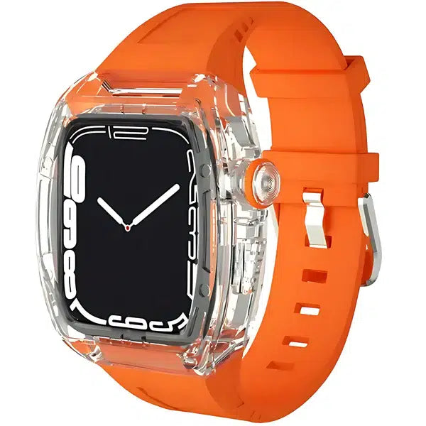 Luxury Modification Kit &amp; Transparent Case for Apple Watch