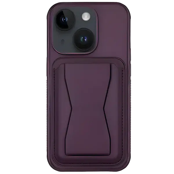 HBD Leather Case With Card Holder &amp; Stand