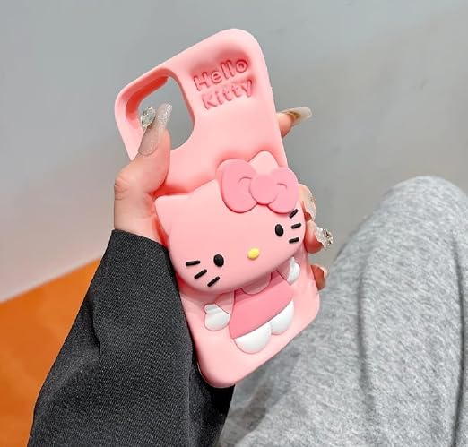 3D Cartoon Hello Kitty Case