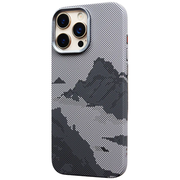 Carbon Fiber Texture Magsafe Phone Case For iPhone