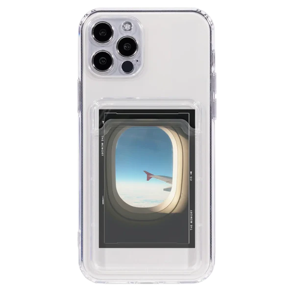 Card Holder Clear Phone Case