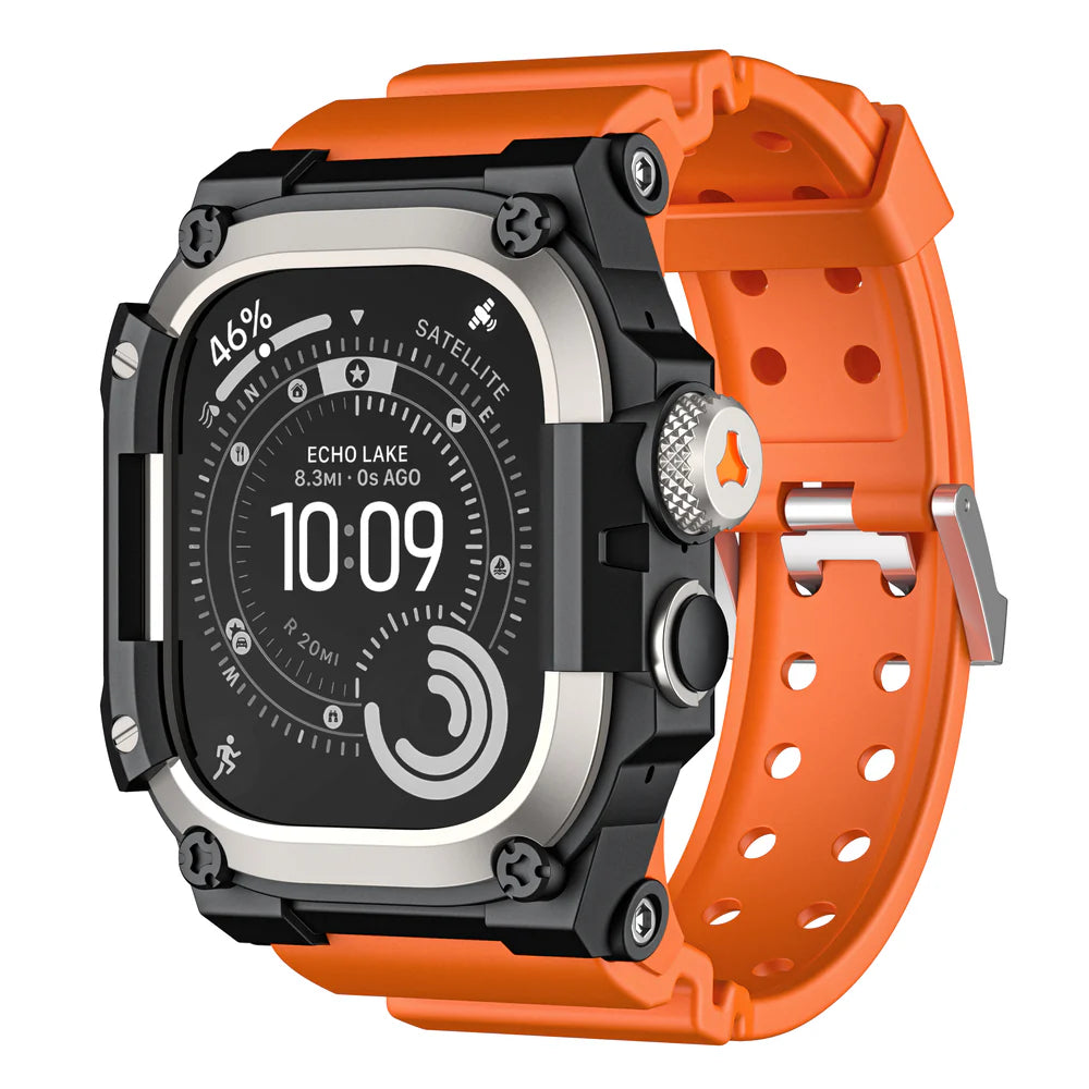 Luxury Full Cover case and Silicone Mod Kit Strap Band