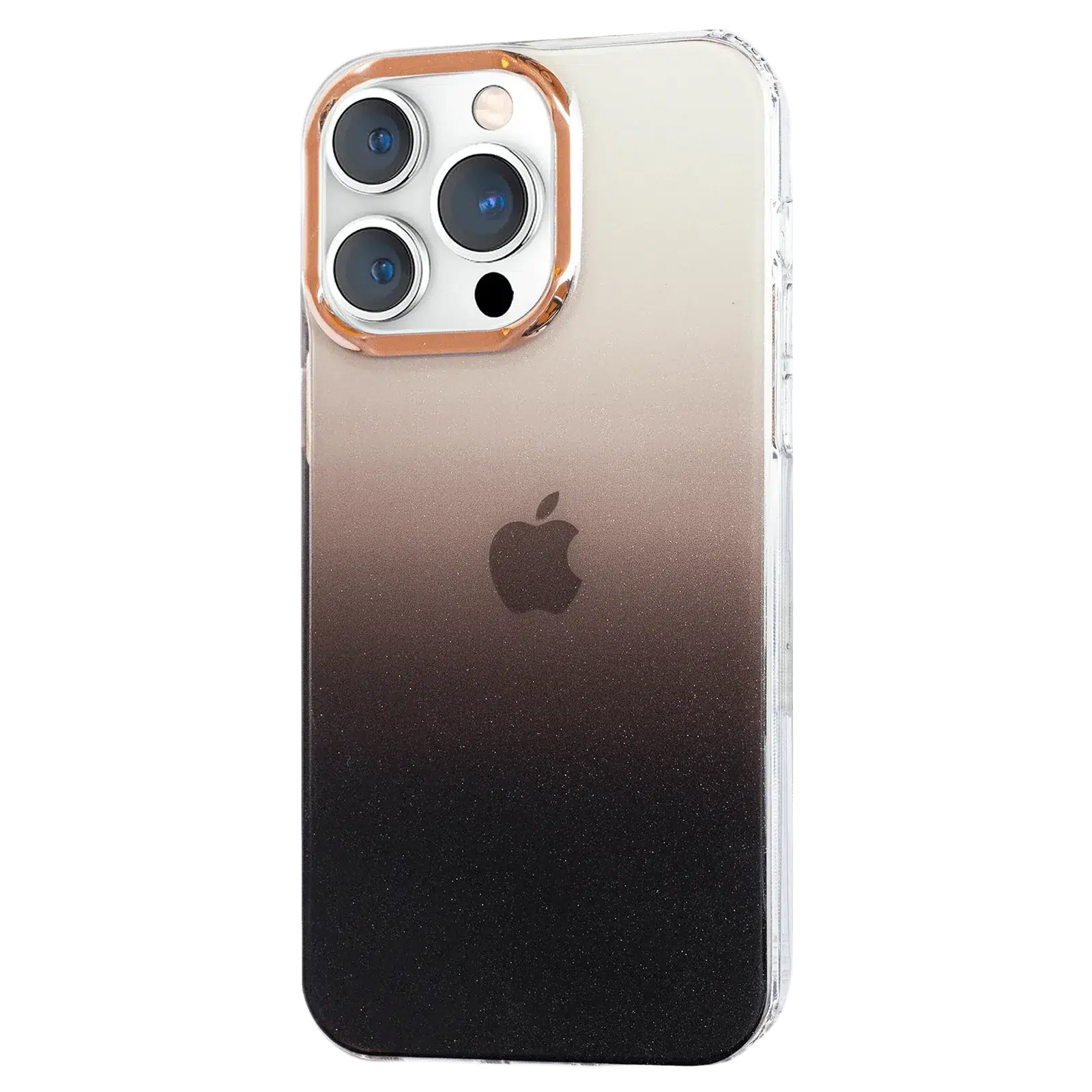 Shining Powder Gradient Glittery Clear Case
