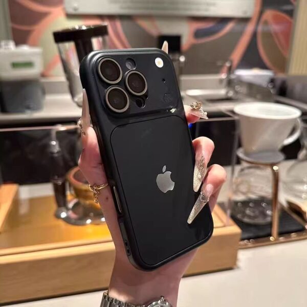 Double Protection Silicone iPhone Case with Camera Protection