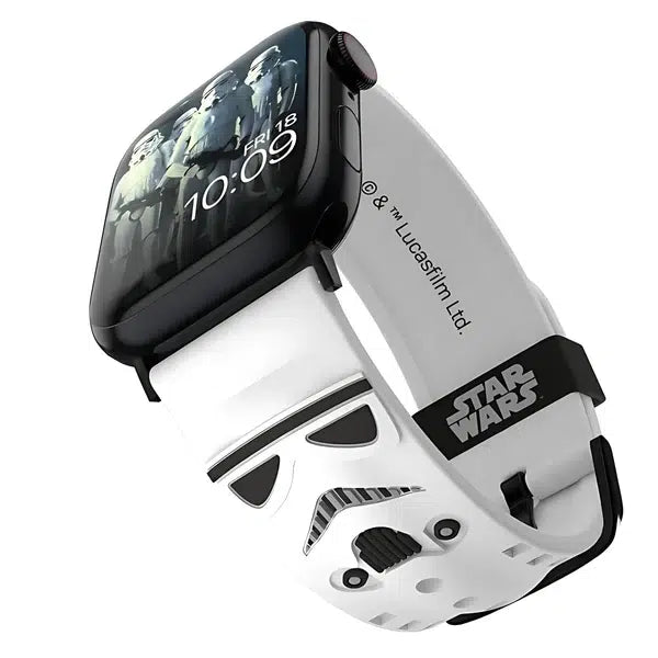 Star Wars Stormtrooper &amp; Face Designs Strap For Apple Watch